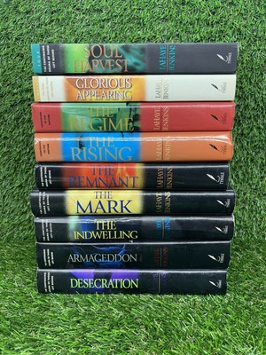 Lot of 9 Left Behind Books Tim Lahaye & Jerry Jenkins 7 Hardback 2 Paperback