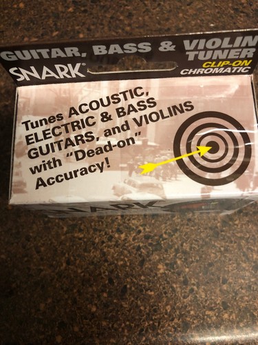 BLACK SNARK SN-5X CHROMATIC HEADSTOCK TUNER FOR GUITAR, BASS, UKE, BANJO & MORE!
