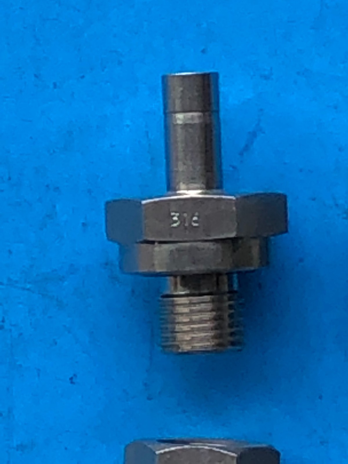 2 -SWAGELOK MALE ADAPTER  5/16 od Tube 1/2-20  316  S/S