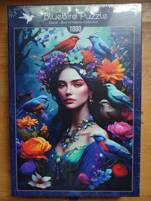 Puzzle - Diana Soul of nature Collection - 1000 Teile - Bluebird (90575)