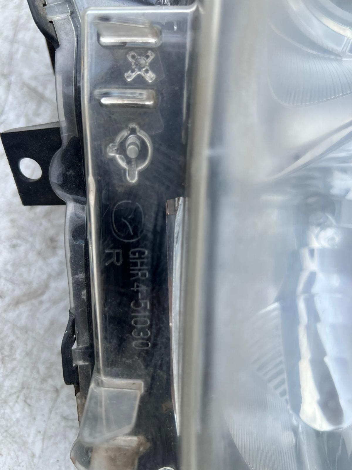 2015 Mazda 6 GJ-GL 10/2014-02/2018 RIGHT HEADLAMP HALOGEN TYPE MANUAL ADJ SPORT image 4
