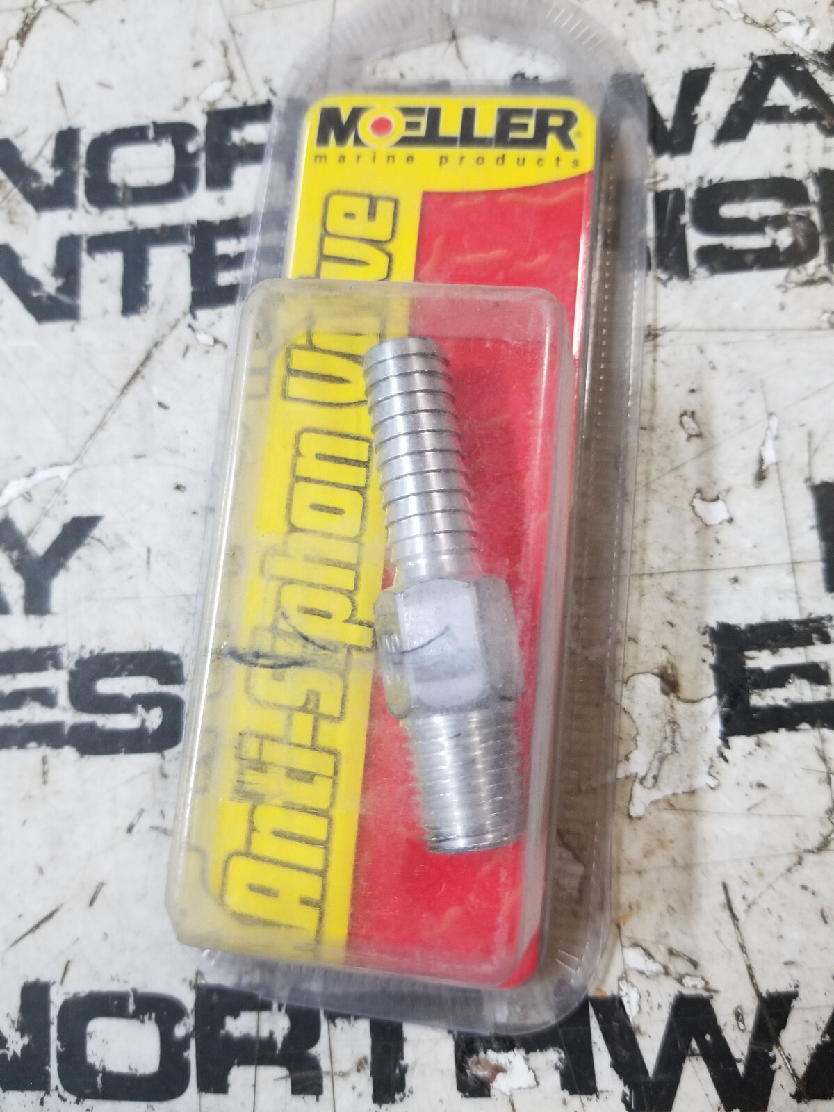 Moeller Anti-Siphon Valve Aluminum Barb Part Number - 033801-10 - Picture 1 of 3