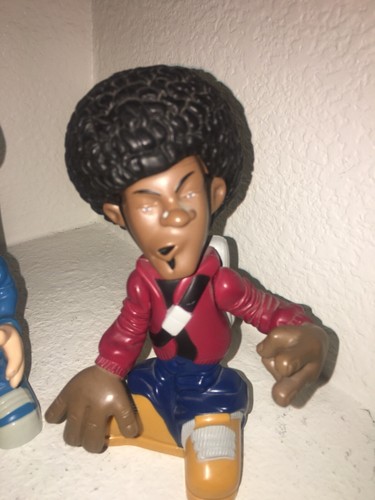 Dj Skribble Spinheads Dzak Moxy Adel Figures lot of 3 Figures Untested