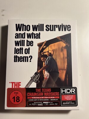 The Texas Chainsaw Massacre 4K HDR Premium Edition Steelbook Slip B (550 copies)