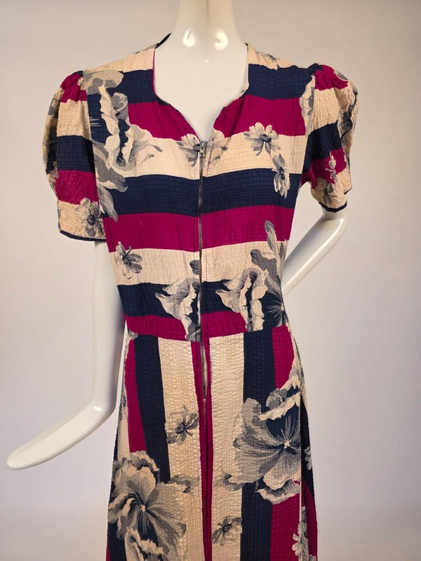 vintage cotton dresses Unique Navy Unicorn Print Swing Dress this charming swing dress features a print of colorful mason jars throughout while fabric covered buttons secure the darted bodice Blue Cotton Vintage inspired Swing