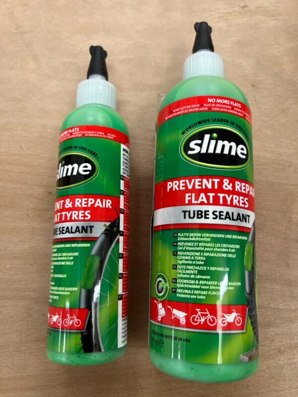 Slime Sealant 8oz / 16oz Bike Tyre Inner Tube Self Puncture Repair Liquid Bottle