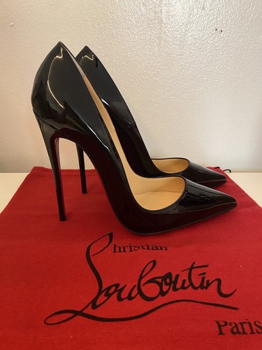 Christian Louboutin ポインテッドトゥ シューズ 37.5 Christian Louboutin Hot Chick 100 pumps for Women - Black in