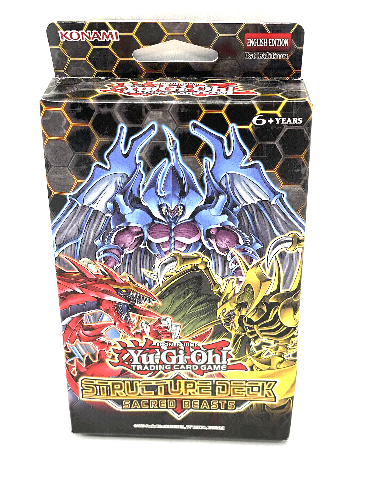 Yugioh Sacred Beasts Structured Deck 1st Edition Slifer Ra Obelisk | eBay