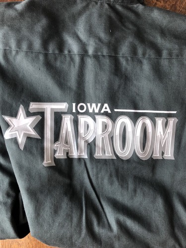 Dickies Work Shirts Iowa Tap Room Taproom Brewery Button Up