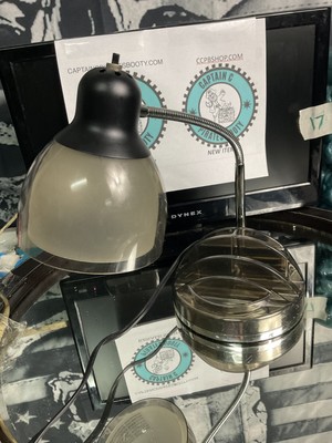 Multi-Purpose Organizer Task Lamp With Clear Base Organizer
