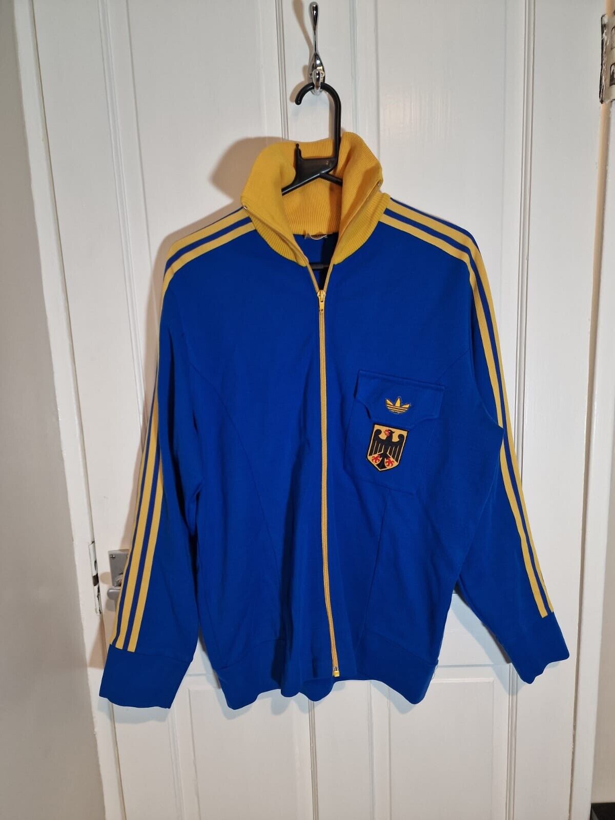 Adidas Track Jacket -Super Rare Vintage 1960s - Blue Adidas Track Jacket -Super Rare Vintage 1960s - Blue