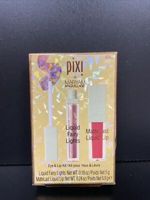 Pixi + Maryam Maquillage Lit Kit DAY 2 Piece Kit Liquid Eye Mirage & Lip Coral