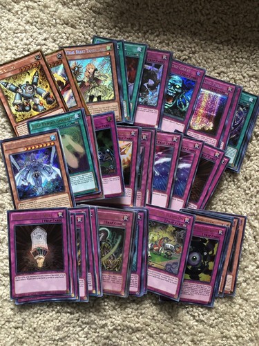 Yugioh Collection Lot. 4000 Cards! 300 Holo, 300 Rare!