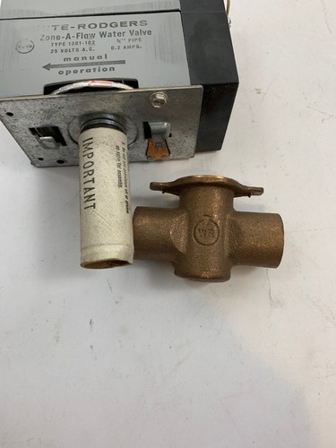WHITE-RODGERS Motorized Zone Valve 1361-102