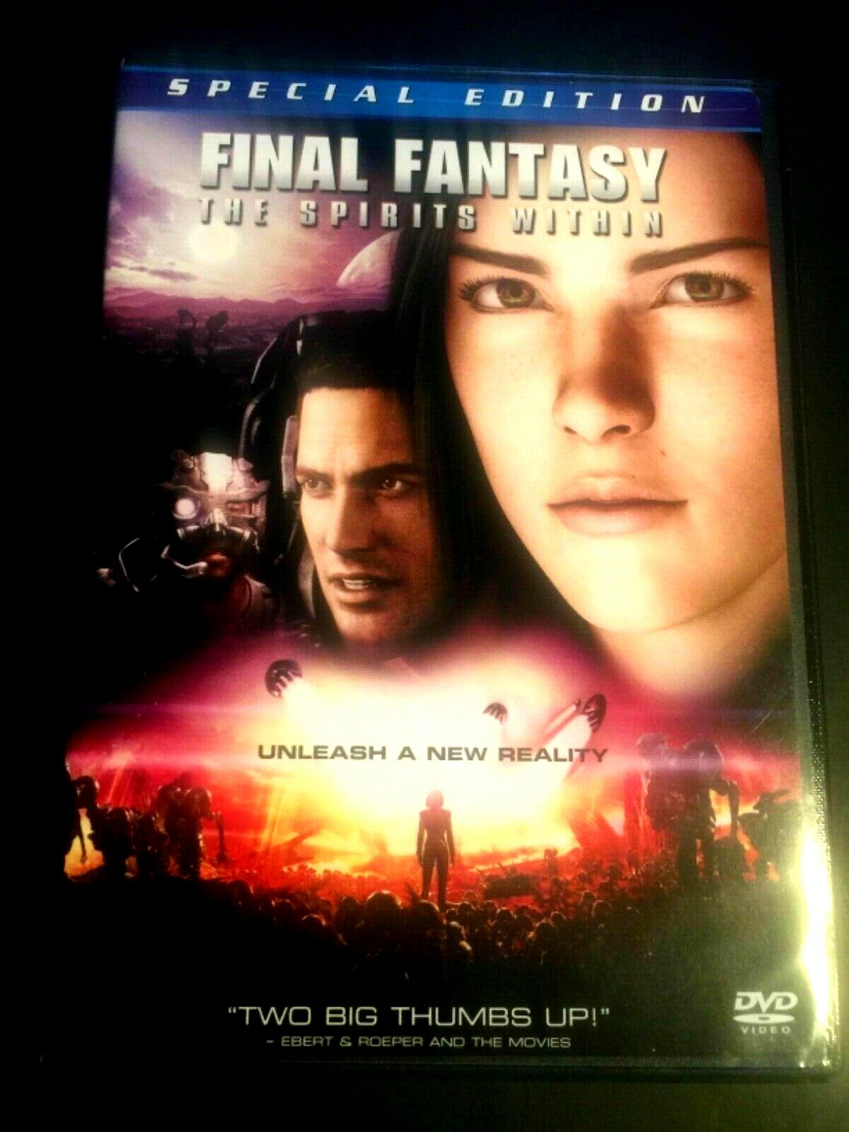 Final Fantasy The Spirits Within DVD NEW Sci Fi Fantasy