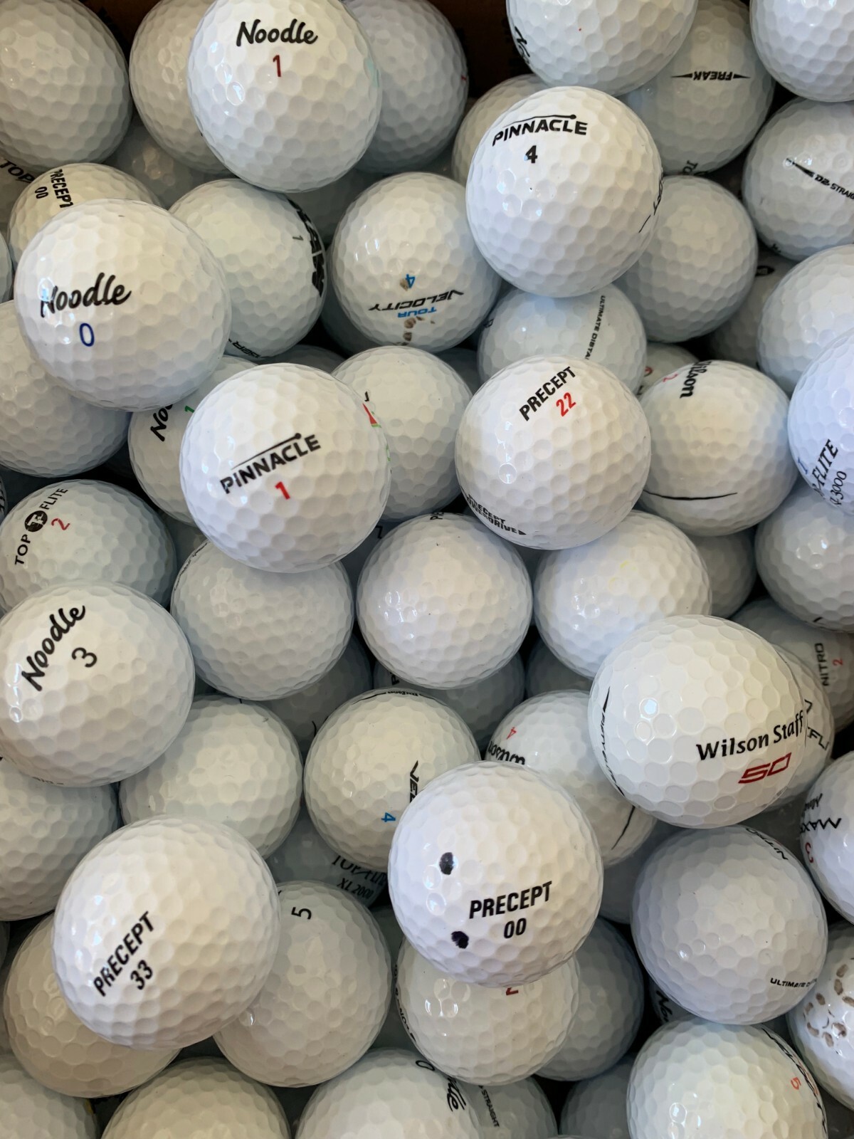 Brand/Model:Assorted Value Mix:AAA - AAAAA Mint Condition Used Golf Balls Assorted Brands Choose