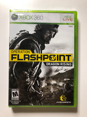 *New & Factory Sealed* Operation Flashpoint Dragon Rising for Xbox 360 Near Mint