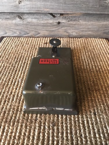 Vintage Wilson Morse Code Made In Canada Telegraph