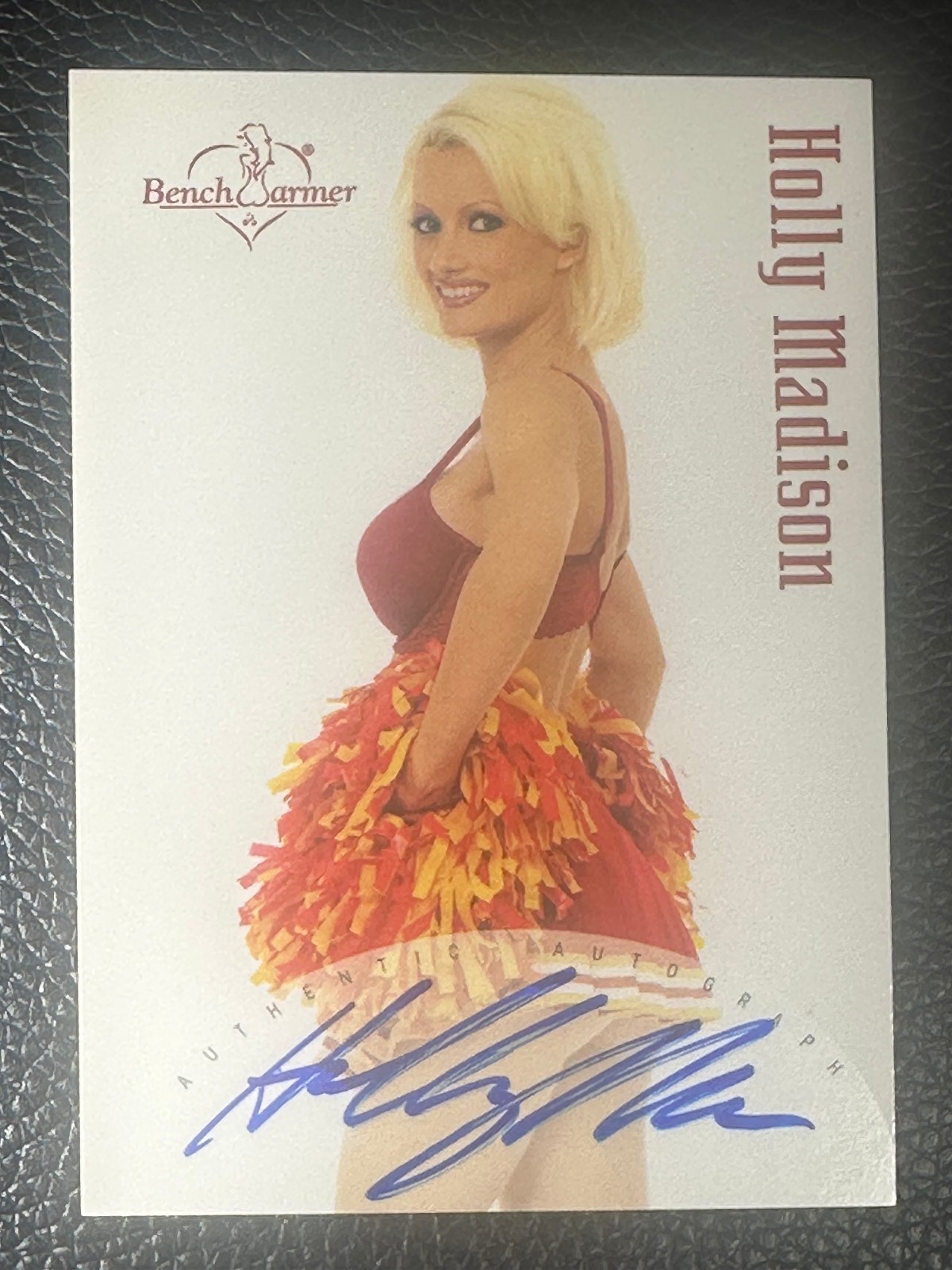 2003 Bench Warmer Holly Madison Auto Autograph