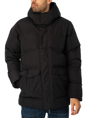 

Мужская куртка-пуховик KnowledgeCotton Apparel, черная, Черный, 92443-1300