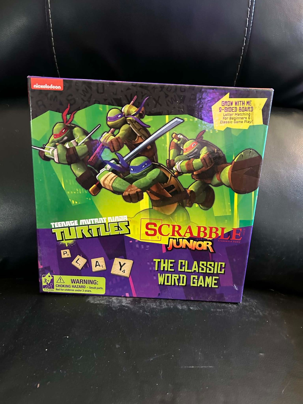 Scrabble Junior Board Game Teenage Mutant Ninja Turtles 2014