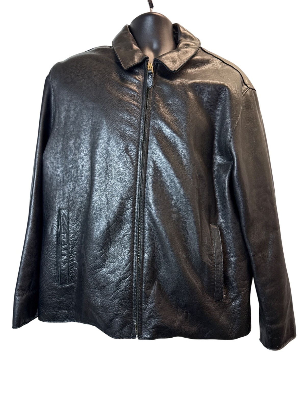 ★ MARC NEW YORK レザージャケット キルティング ブラック XL ☆ MARC NEW YORK レザージャケット キルティング ブラック XL