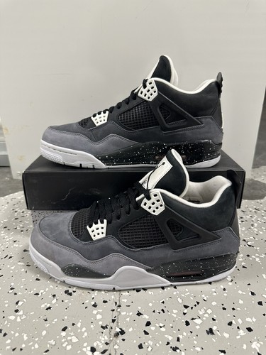 靴 NIKE AIR JORDAN4 FEAR PACK STEALTH OREO FIRST LOOK? Jordan 4 Fear 2024! Quality check review & on