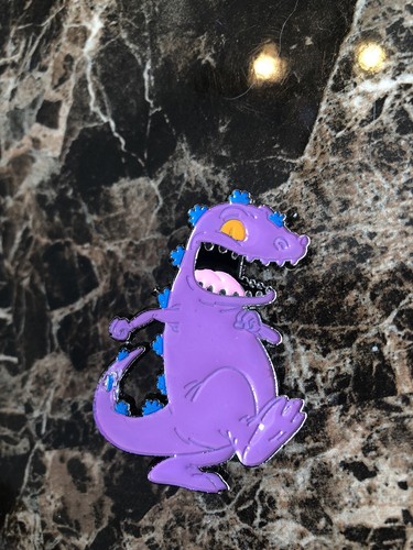 Rugrats Reptar Enamel Lapel  Pin Purple Nick Box  Spring 2018 Nickelodeon