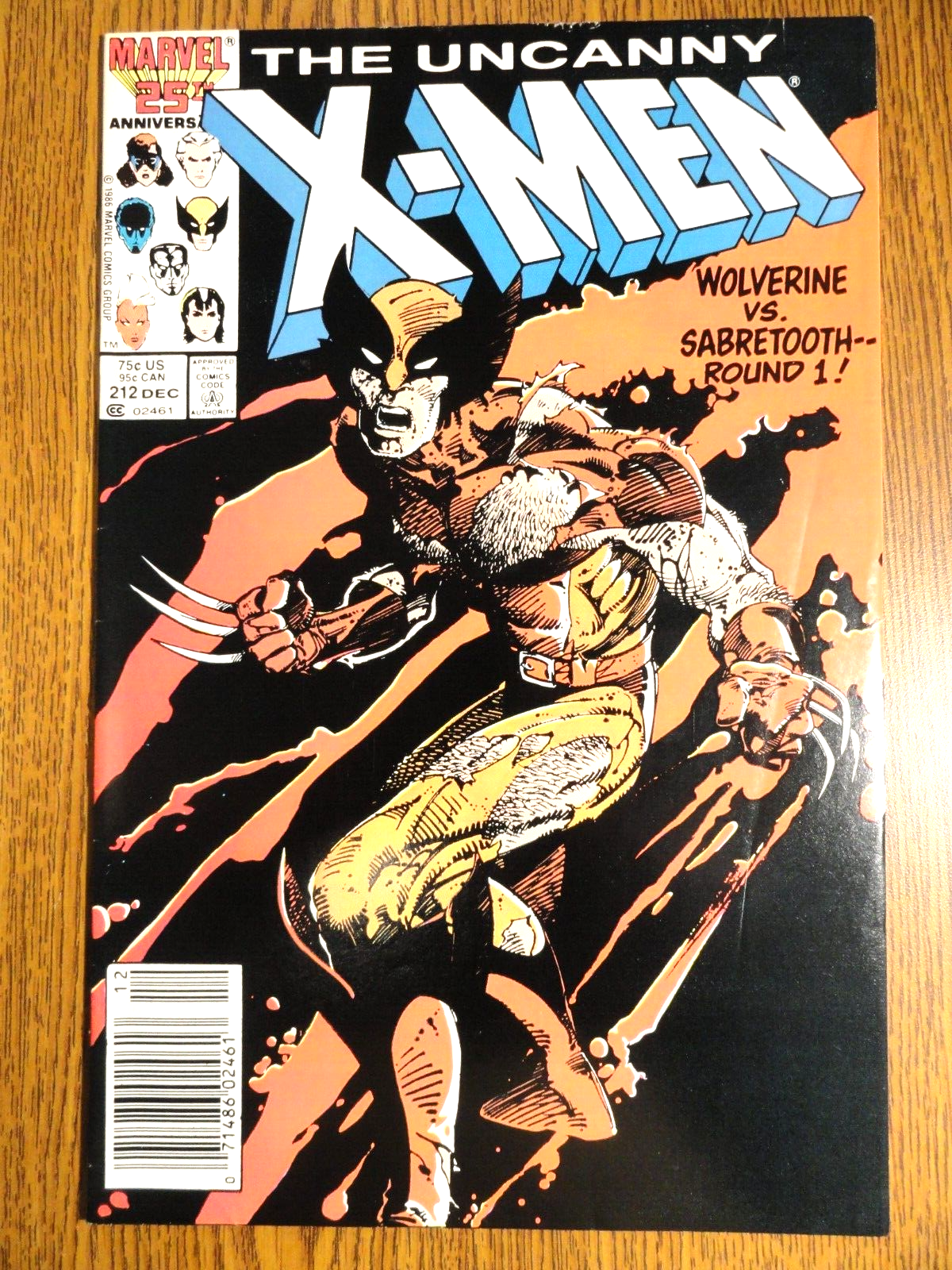 アメコミリーフ　Uncanny X-Men #212 CGC 9.2 Uncanny X-men #212 Newsstand Barry Smith Cover Key F+