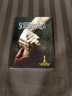 Schindler's List DVD 2004 Full Frame 2-Sided Disc Digipak
