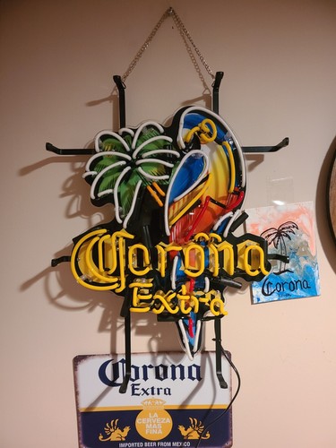 CORONA EXTRA ネオン管 Corona Extra Vintage Inspired LED Neon Sign Retro Wall Decor