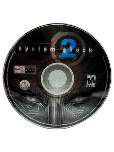System Shock 2 PC CD-ROM Looking Glass Studios EA 1999 game