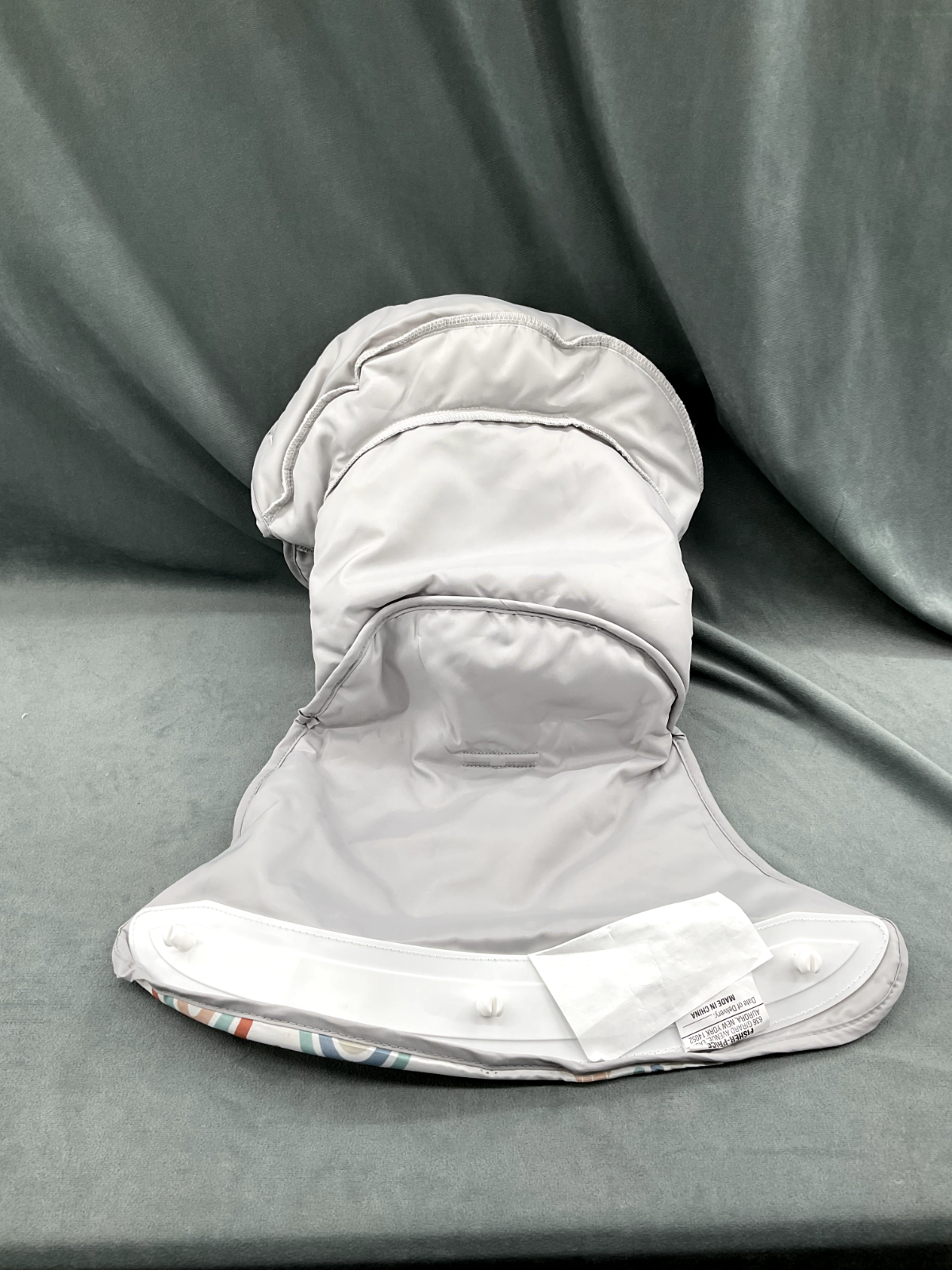 Fisher-Price Sit-Me-Up Floor Seat Rainbow Showers Replacement Fabric Seat Cover