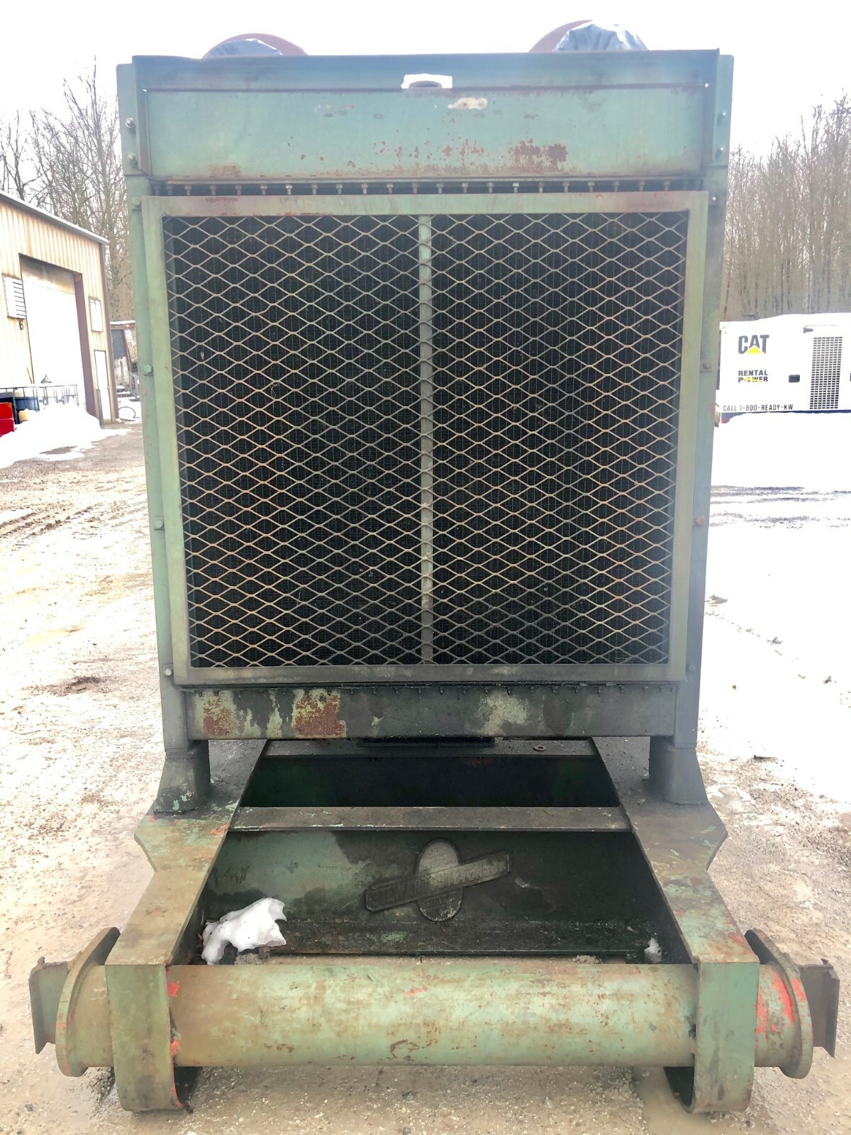 350 kw GENERATOR SET DETROIT DIESEL 12VGDT  1800 RPM 527 AMPS