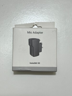Insta360 X3 Mic Adapter for Enhanced Audio Recording