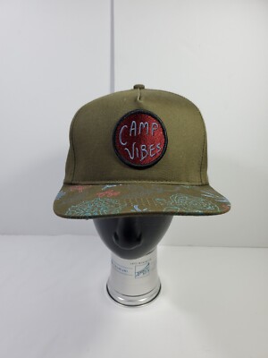 Poler Camp Vibes Hat Olive Green