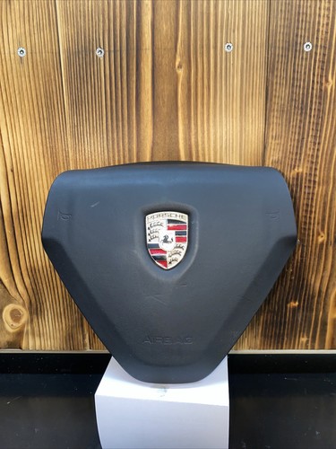 Porsche 997 987 Boxster Deckel Airbag Lenkrad Kunst. Schwarz 99780308914