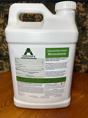 Micronutrients Liquid Fertilizer with Chelated Iron and Seaweed Extract- 2.5 gal