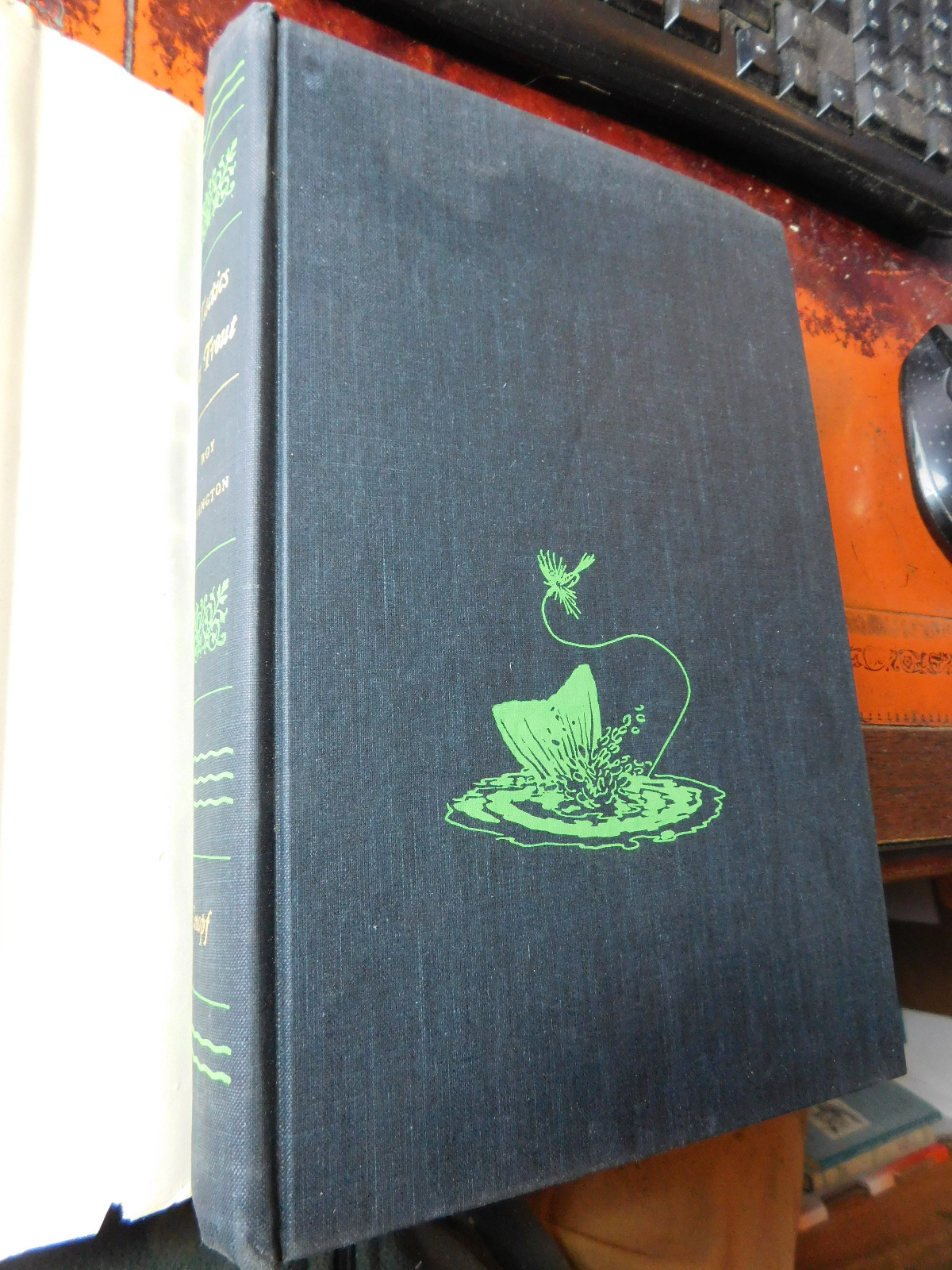 Tactics On Trout by Ray Ovington - 1969 First Edition HC w/Dust Jacket