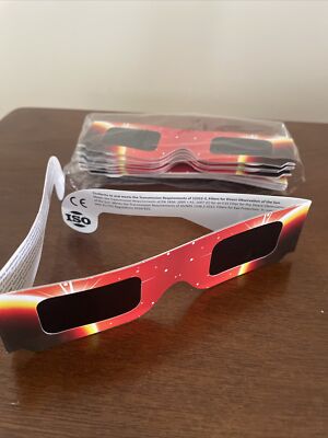 12 Pk Solar Eclipse Glasses 2024, CE & ISO certified safe shades AAS Approved