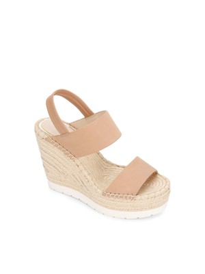 

KENNETH COLE NEW YORK Женские бежевые туфли на танкетке 1 дюйм на платформе 2 Olivia Simple, Бежевый, KLS0089NU