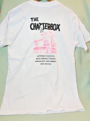Ocean City NJ Chatterbox Restaurant T Shirt Sz L Oneita