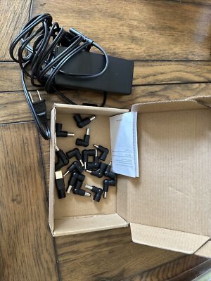90W 15-20V AC Universal Laptop Charger for Computer Power Cable/Blackweb Charger