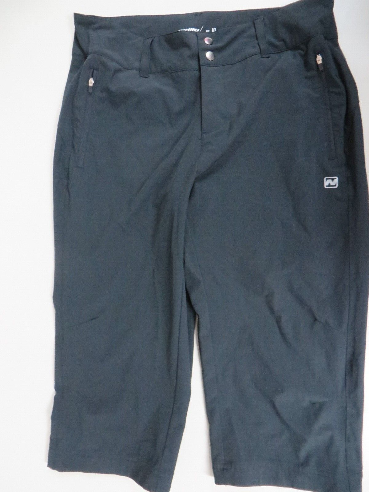 Nishiki Bike Trail Capri Caviar Cycling Black Padded Pants 2