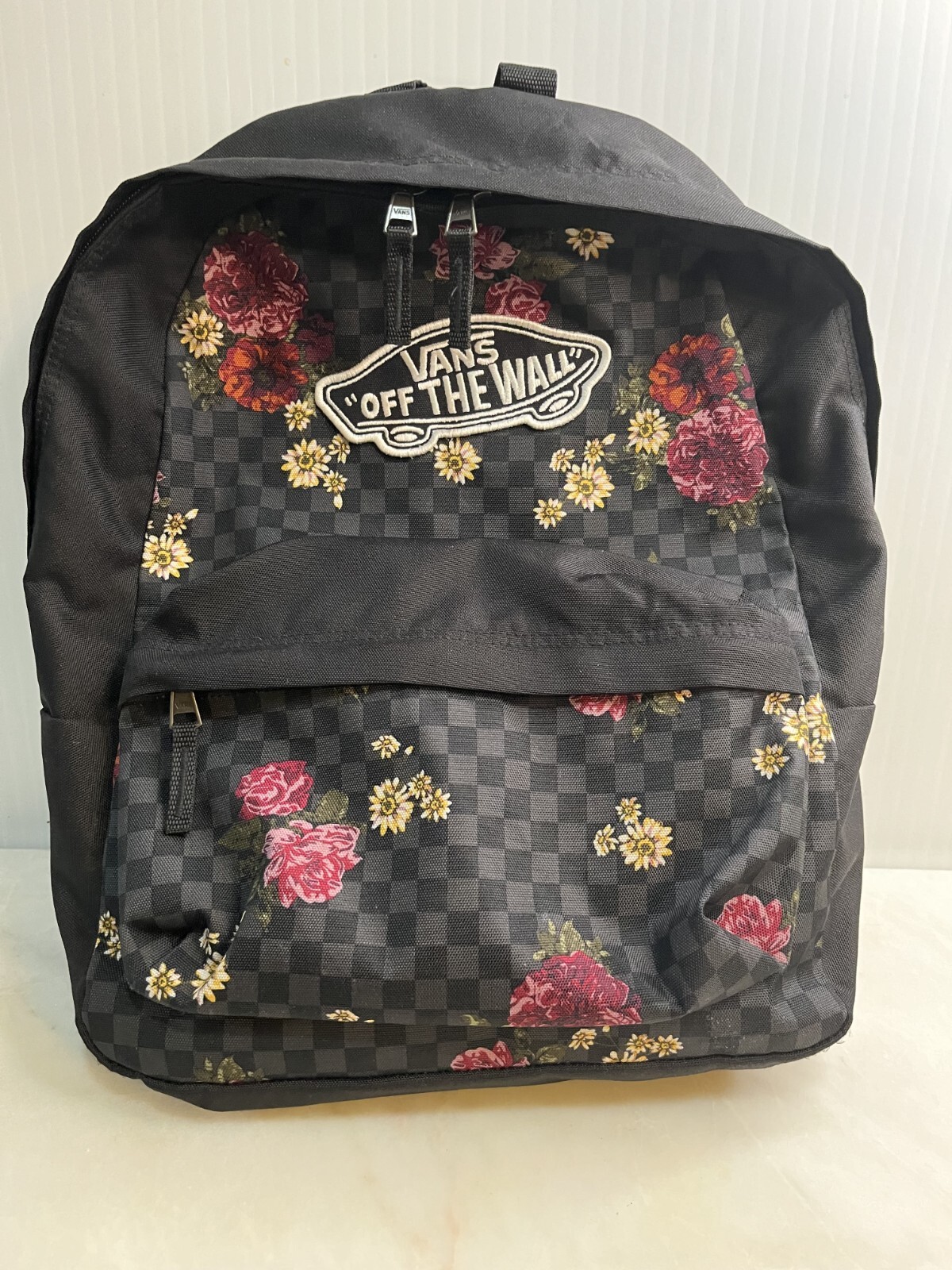 VANS OFF THE WALL ピンクバックパック Vans Realm Backpack Fuchsia/Pink/Black Off The Wall School