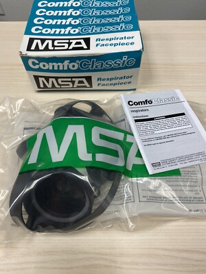 New Comfo Classic Respirator FacePiece Medium Silicone MSA 808071 New