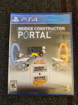 Bridge Constructor Portal (PS4, Playstation 4) Brand New