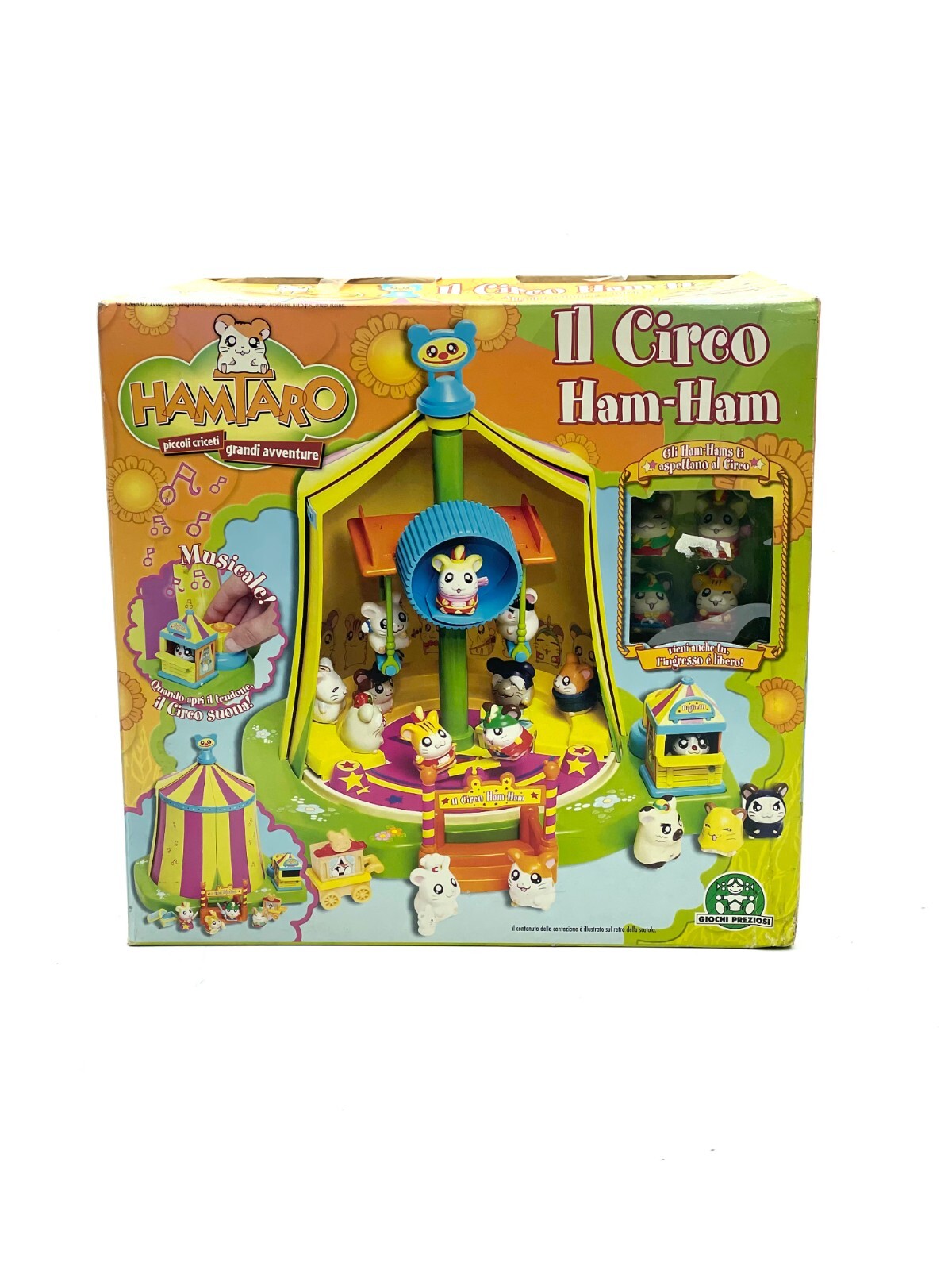 Rare Vintage toy Hamtaro Circus set Epoch Japan Euro Box Rare Vintage toy Hamtaro Circus set Epoch Japan Euro Box