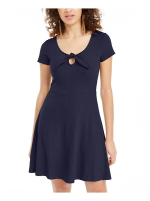 

PLANET GOLD Женское платье с короткими рукавами и расклешенным кроем для юниоров, Зеленый