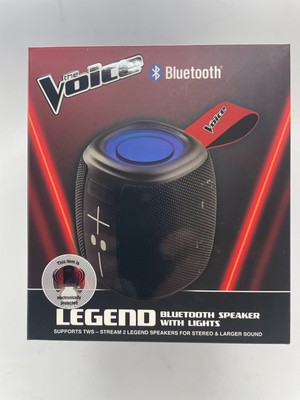 The Voice LEGEND Bluetooth Wireless Speaker with LED Light FAST FREE SHIPPING!!